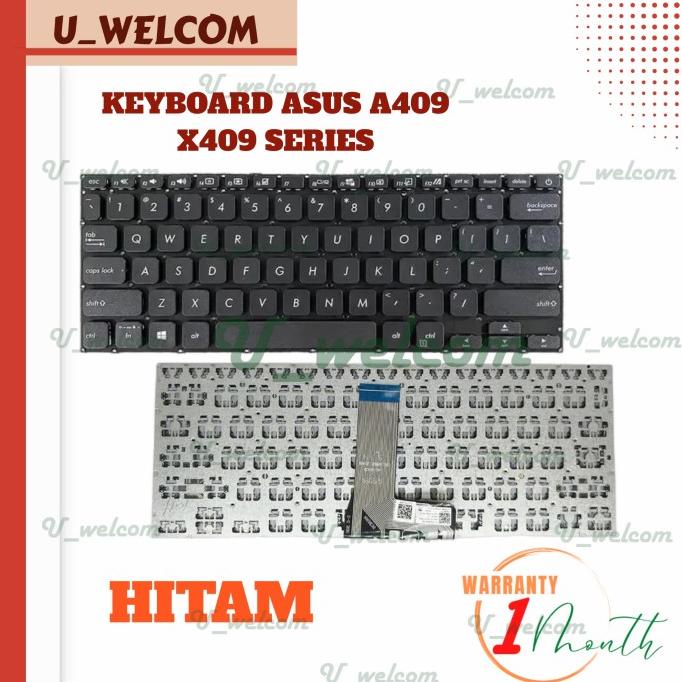 Jual Keyboard Asus Vivobook A409 X409 X409l X409f A420 M409 On Off Hitam Shopee Indonesia 3393