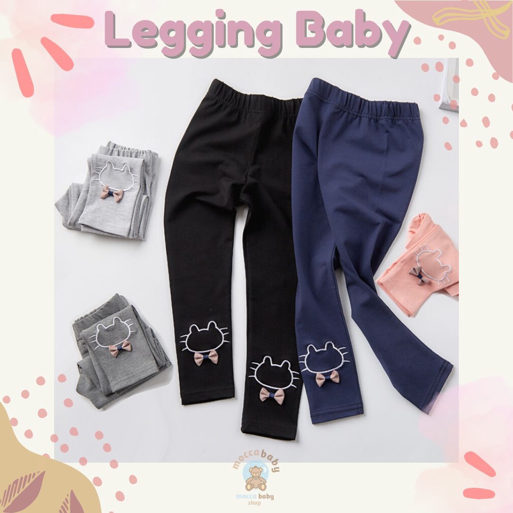 MBSS - PUSSCAT legging anak perempuan motif kitty