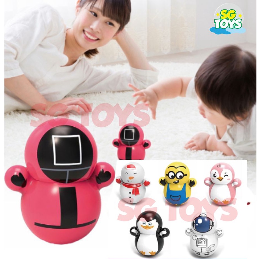 Harga GROSIR Mainan Bayi Boneka GOyang - Mainan Anak Tumblr Kartun Karakter - Mainan BOneka Karakter