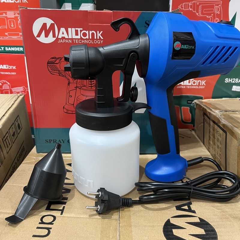 SPRAY GUN ELEKTRIC MAILTANK SH205 SPET CAT LISTRIK SPRAYGUN PORTABLE