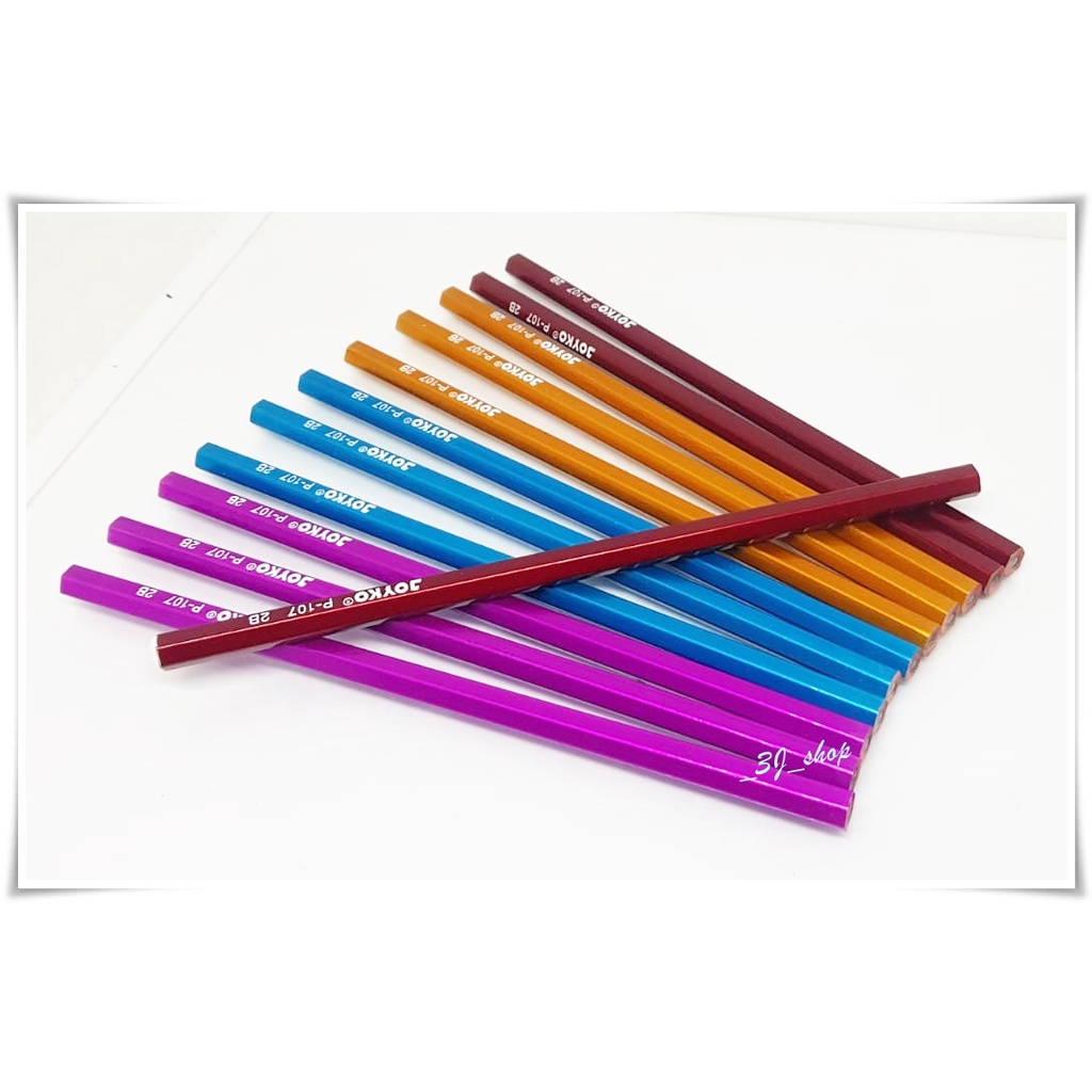

0328-Pencil Pensil 2B Joyko P107 / Pensil 2B Raut Joyko P107 / Pensil 2B Merk Joyko P107 / Pencil 2B Top Quality
