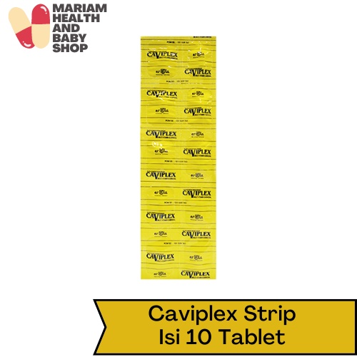 Caviplex Strip Isi 10 Tablet - Vitamin