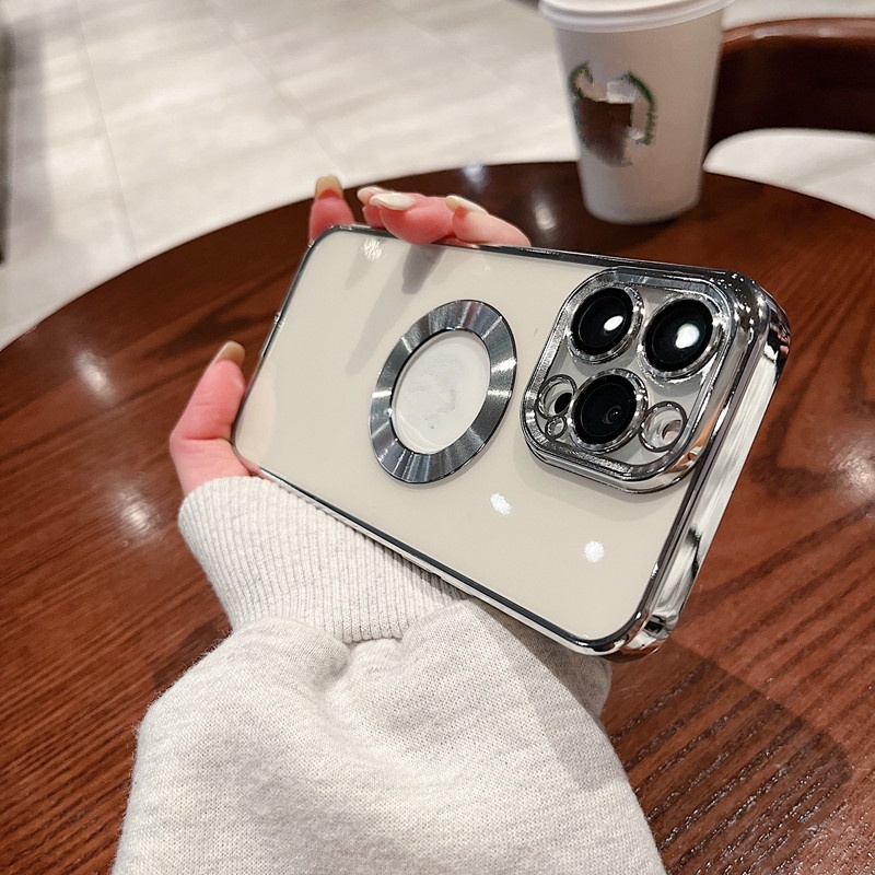 Soft Case TPU Transparan Shockproof Cover IPhone 14 13 12 11 Pro Max X Xs Max XR 8 7 Plus