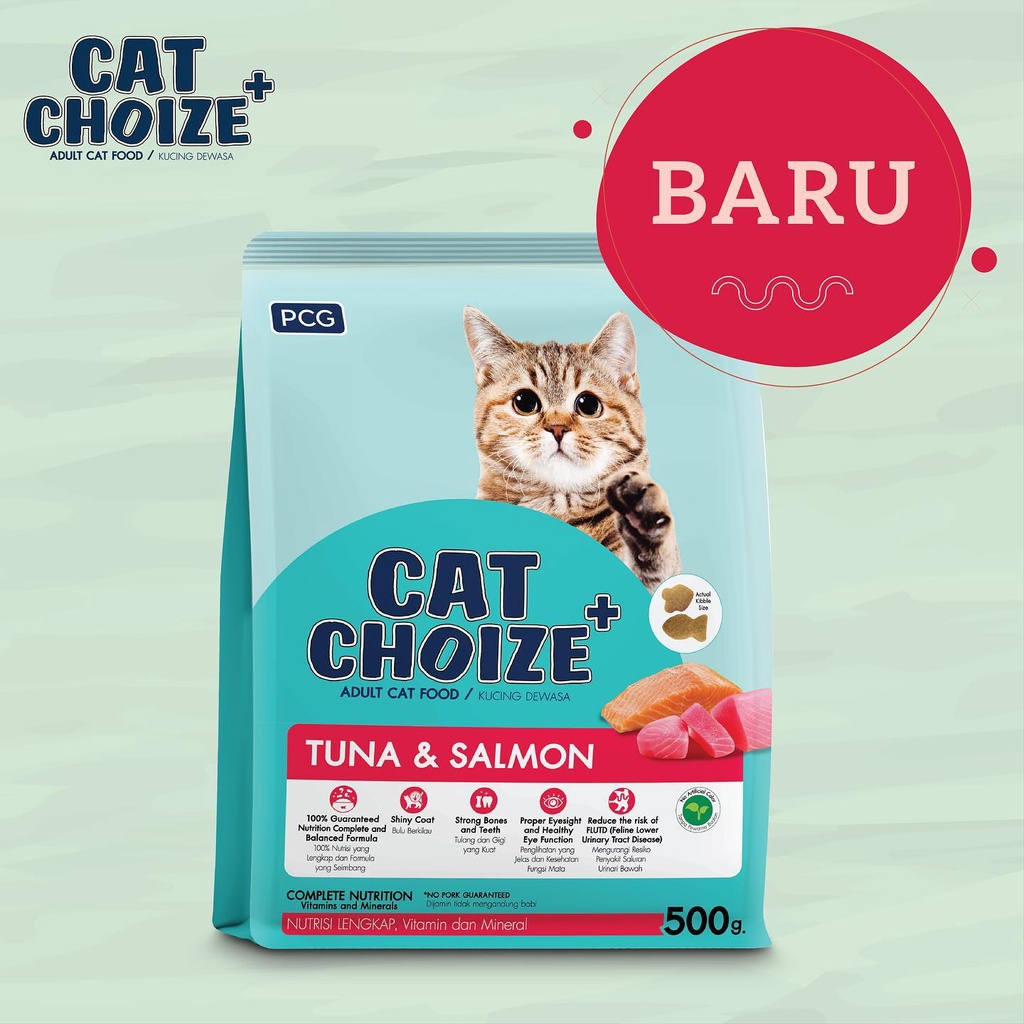 CAT CHOIZE+ Makanan Kucing Premium Cat Food CC Plus Adult Kitten