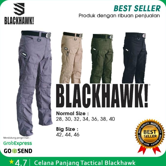 CELANA PRIA BLACKHAWK / CELANA TACTICAL BLACKHAWK PANJANG