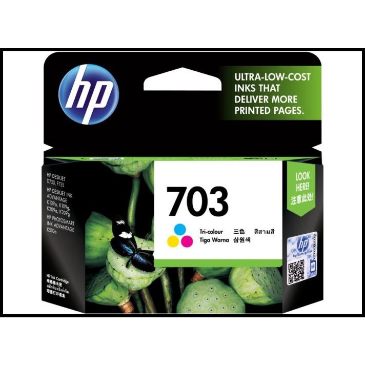 Produk Baru Cartridge Hp 703 Color Original