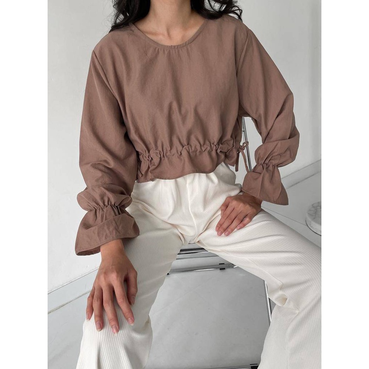 Premium Ally Ribbon Blouse VN