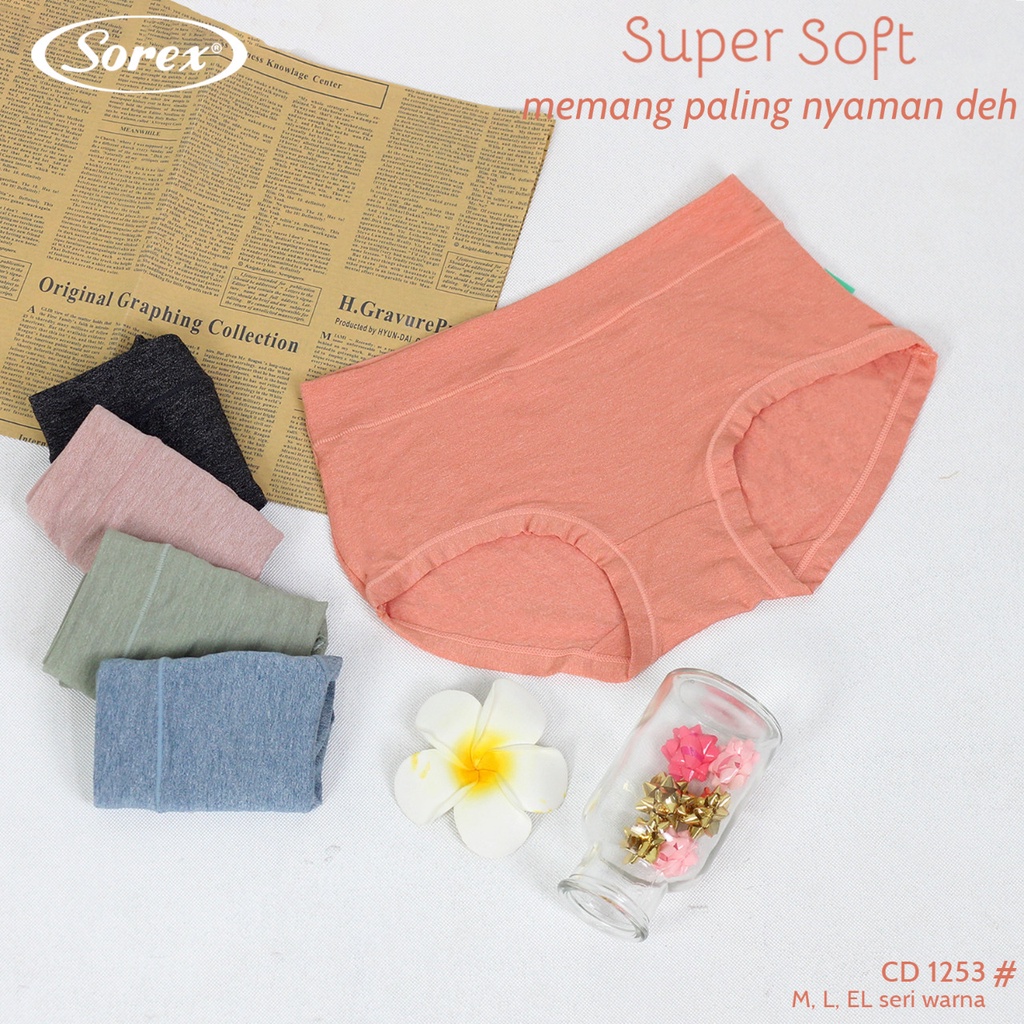 Celana dalam cewek 1253 Basic Sorex Super soft