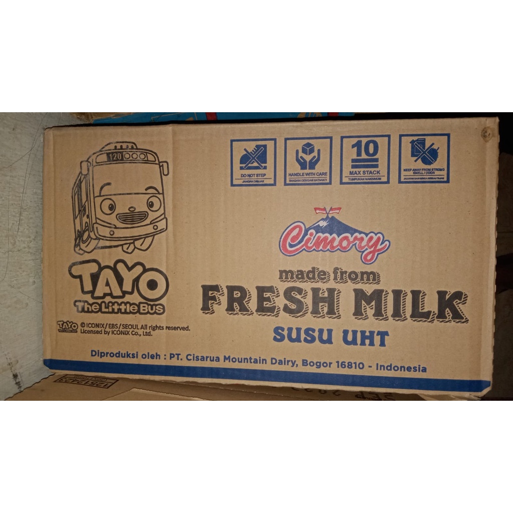 Jual Cimory Fresh Milk Tayo Dus Isi Pcs Ml Shopee Indonesia