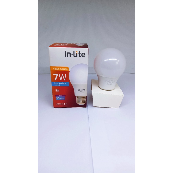 In-Lite Value Bulb Lampu LED 7 Watt INB010 led Inlite bolham In lite