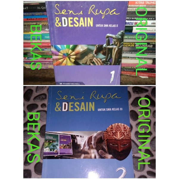 Jual Buku Seni Rupa Dan Desain Kelas X Xi Xii Sma