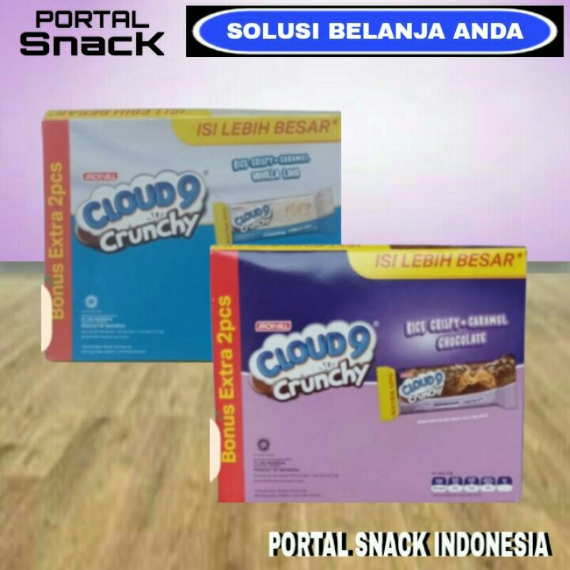 

CLOUD 9 BESAR crunchy 1 pack isi 24 pcs @15gr