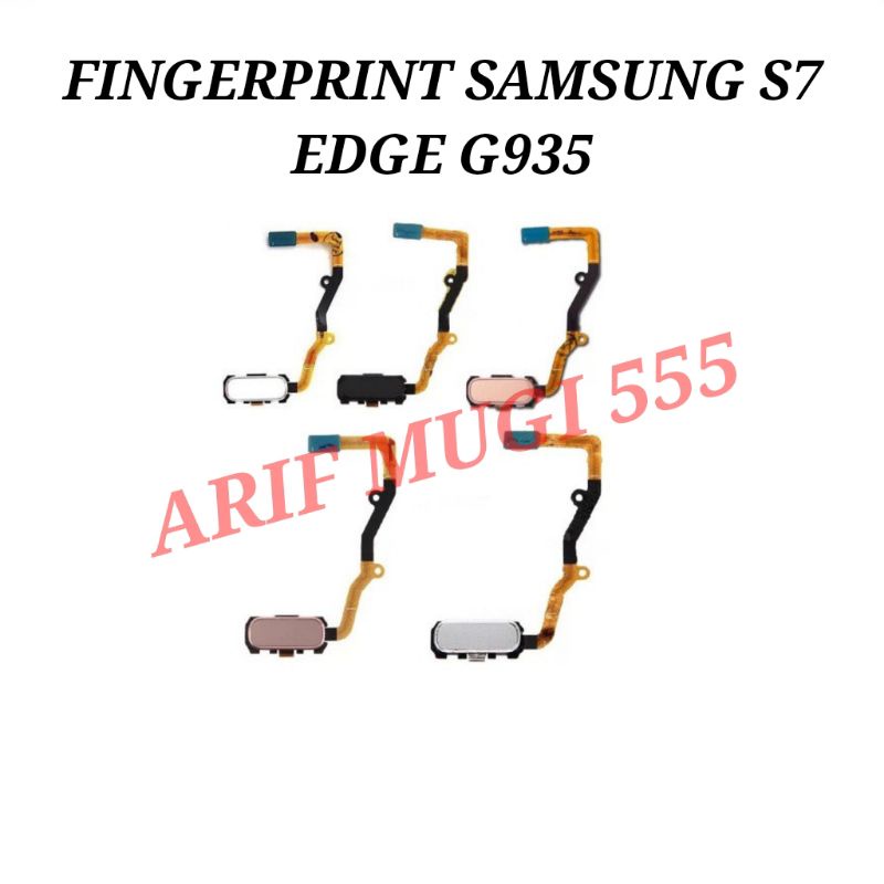 Flexible Flexibel Fingerprint Sidik Jari Samsung Galaxy S7 Edge G935 Original