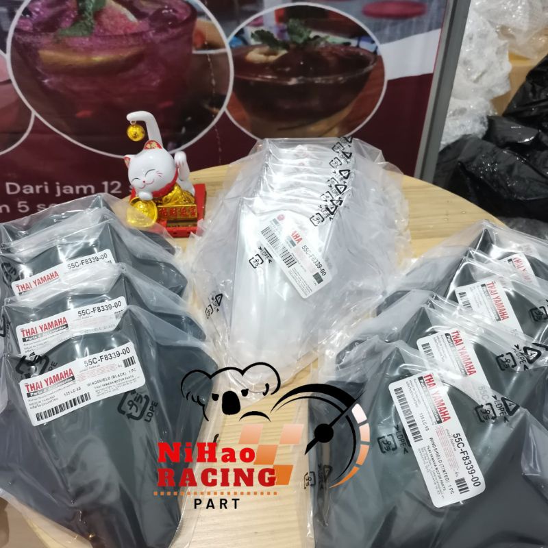 Visor batman lc 135 ori yamaha Malaysia mx old mx new mx king ada bening,hitam dan smok hitam