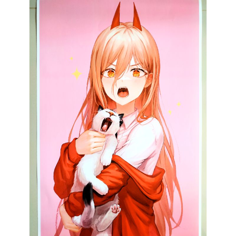 Poster Anime Chainsaw Man 4 Power Merchandise