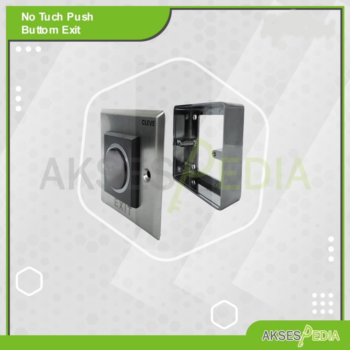 No Touch Push Button + Box Untuk Akses Pintu