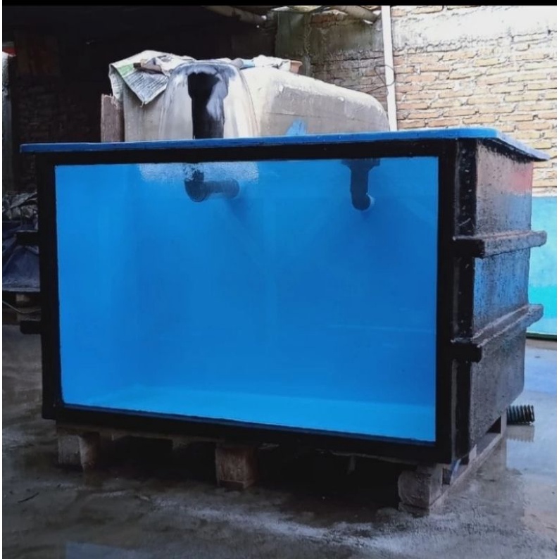 bak fiber kaca 125*100*80