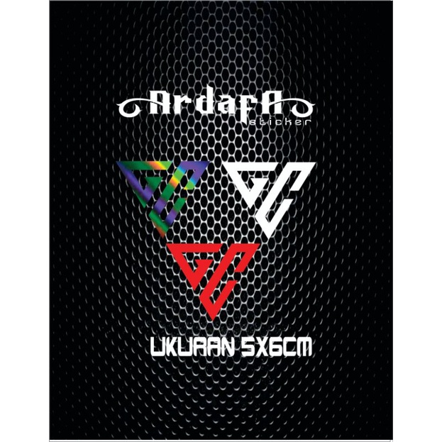 Sticker Stiker logo GC sticker viral