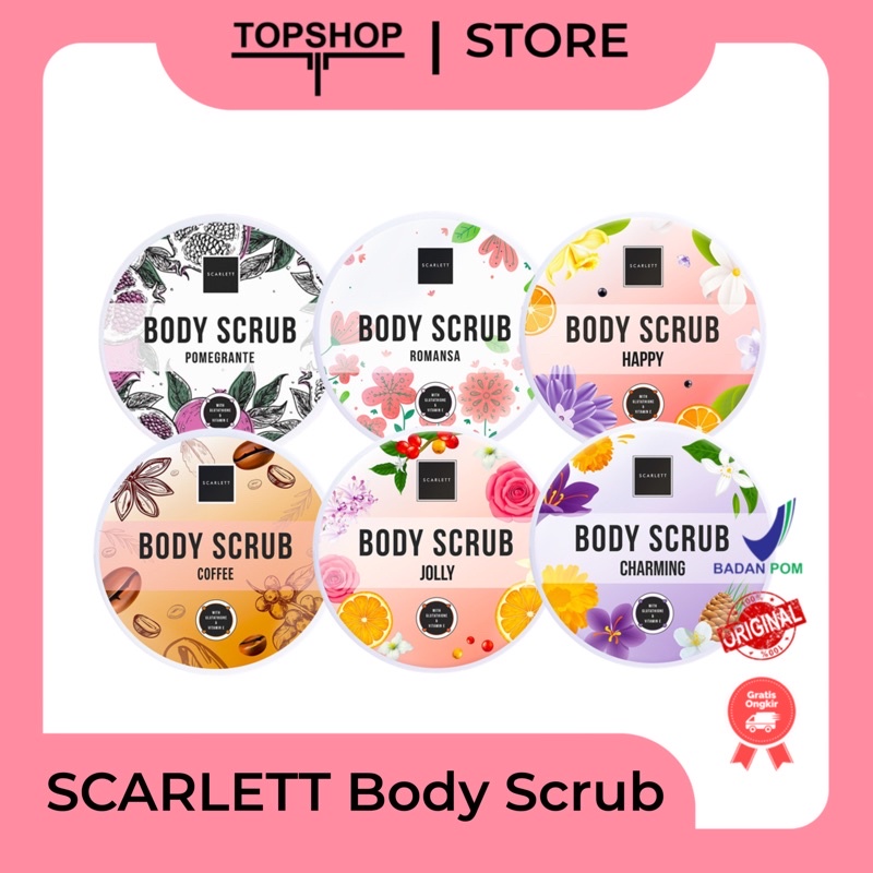 Scarlet Body Scrub