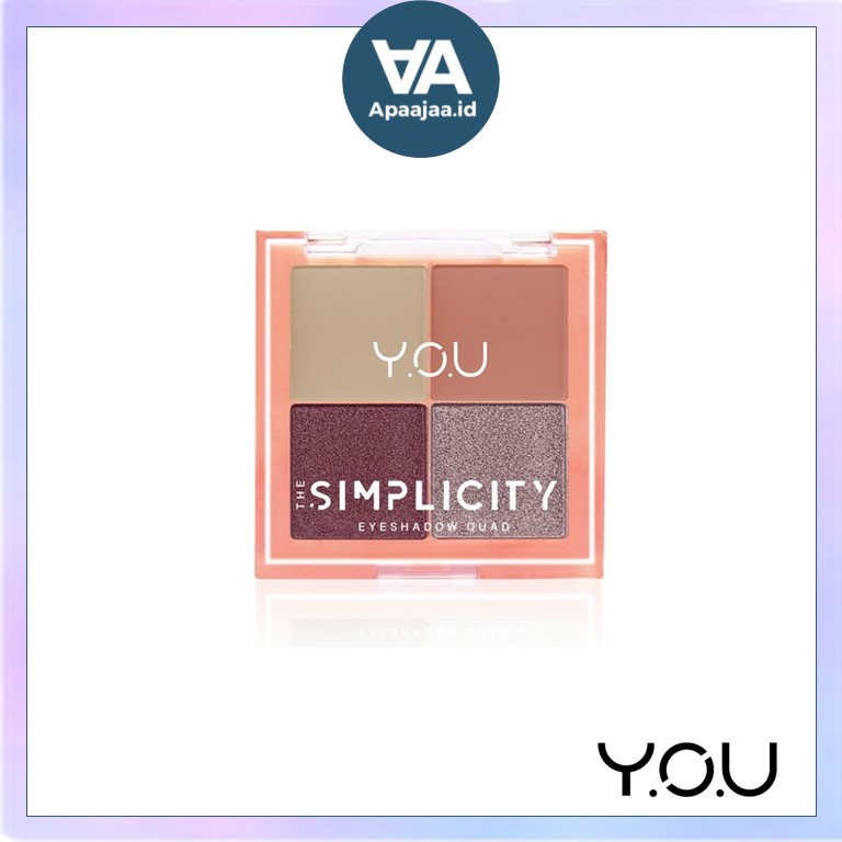 YOU The Simplicity Eyeshadow Quad Z