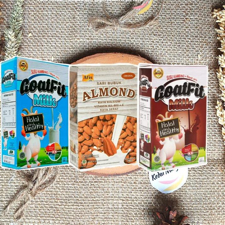 

kodeF0r5Q--Susu Almond Susu Kambing Paket Susu Sehat Isi 3 Box