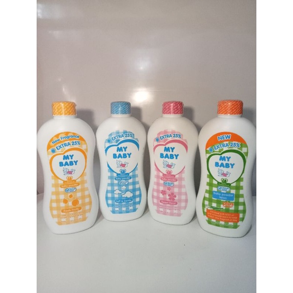 bedak my baby 250g+extra 63g