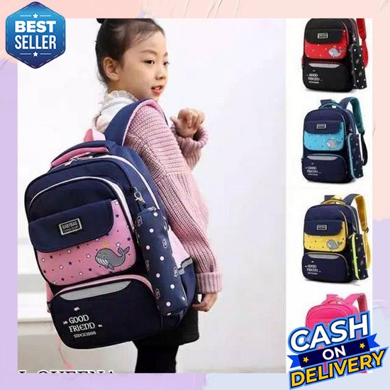 Promo Tas Ransel Wanita Perempuan Remaja Sekolah Kartun Karakter Micky Mouse Lucu 2020 Murah Anello 