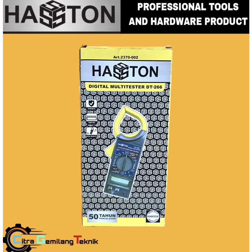 Digital multitester Hasston Prohex DT-266 tang amper clamp meter