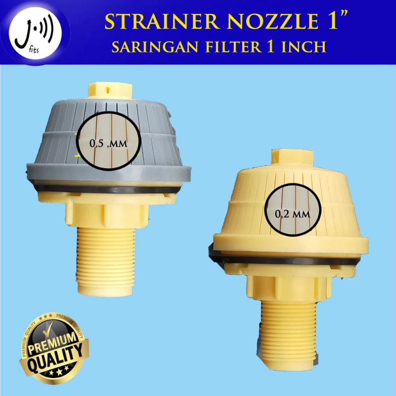Strainer nozzle jamur 1 inch / Saringan filter