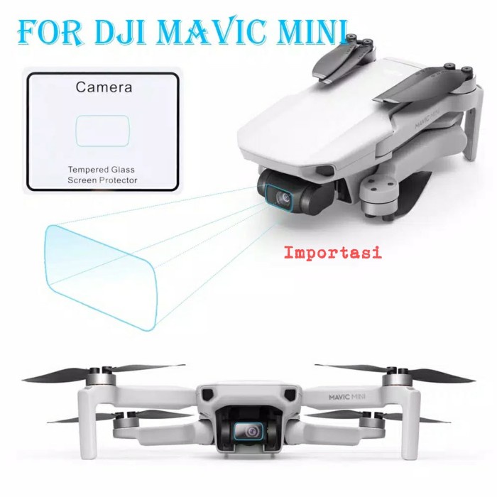 Tempered Glass DJI MINI 1 2 SE Screen Protector Pelindung Lensa Anti Glare