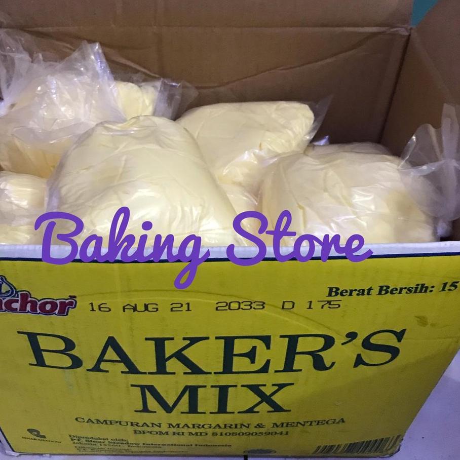 

Stok terbaru Anchor Bakers Mix Butter Blend 500gr 