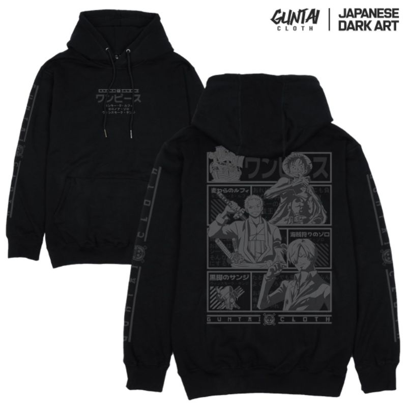 Hoodie | anime pirates crew | guntai cloth | original