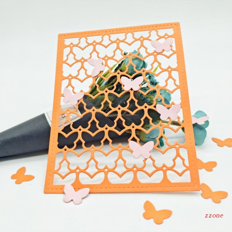 Cetakan Stensil Cutting Dies Motif Estetik Bahan Metal Untuk Scrapbook / Craft DIY / Kartu