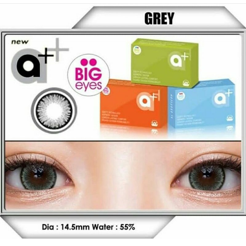 [ NORMAL ] SOFTLENS A+ NEW 14.5MM ( GREY )