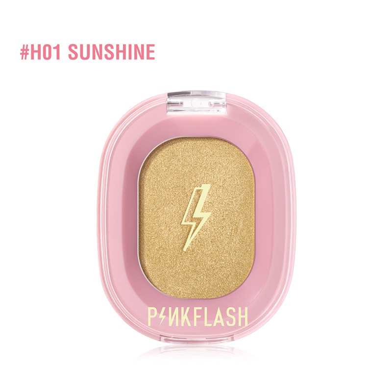 PINKFLASH Highlighte Countur Wajahr OhMyShow Highlighter Contour Shimmer Soft Smooth H01 Eyeshadow Contour Highlighter