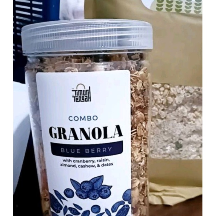 

Granola blueberry