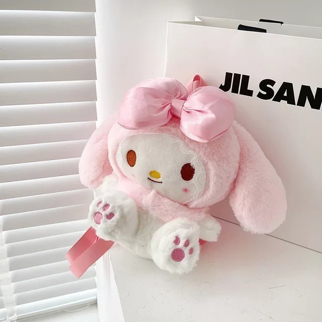 Tas Ransel Anak Cute Kitty Pelangi / Tas Boneka Karakter / Ransel Anak