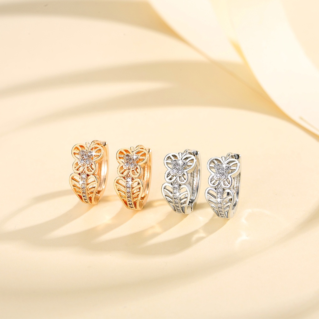 Y816 [COD✔]Anting Titanium Anti Karat Anting Hoop Anting Anting Wanita Korean Style