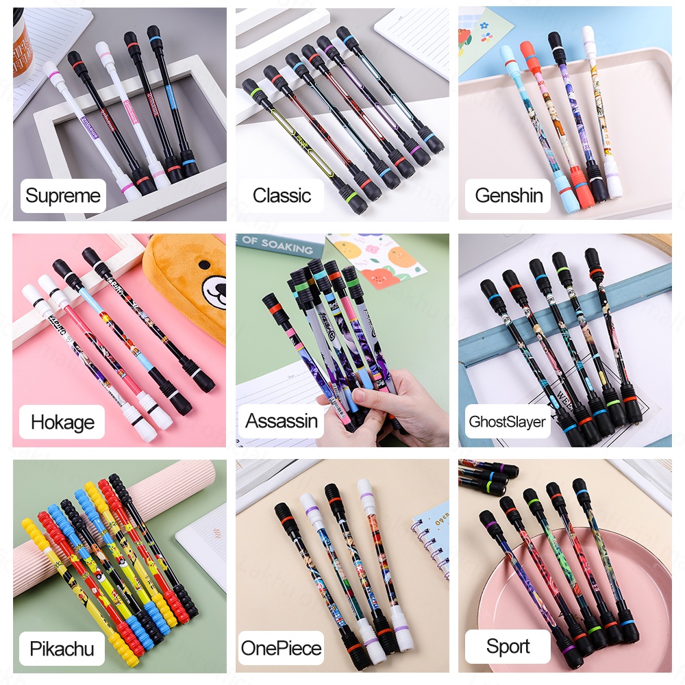 Lakhu Pen Spinning/pen putar balance/pen ajaib anti stress/bolpoin