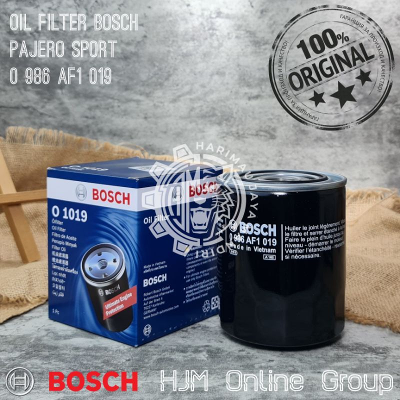 OIL FILTER - SARINGAN OLI PAJERO SPORT / TRITON BOSCH ORIGINAL