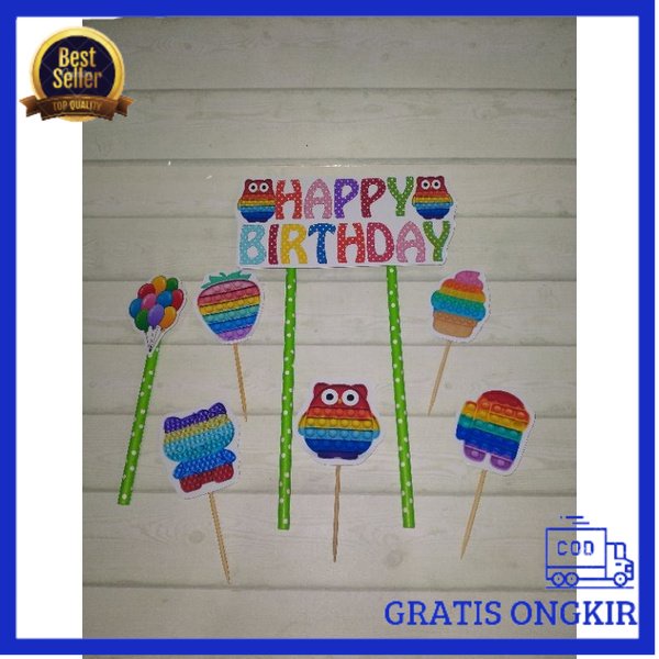 

[Bisa COD] TOPPER STIK KERTAS POP IT -Terlengkap-Termurah-Berkualitas