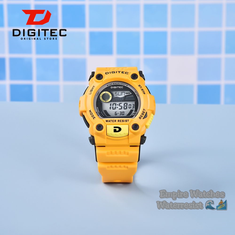 Jam Tangan Digitec DG5900T 5900 Pria Cowok Digital Strap Rubber Original Waterproof