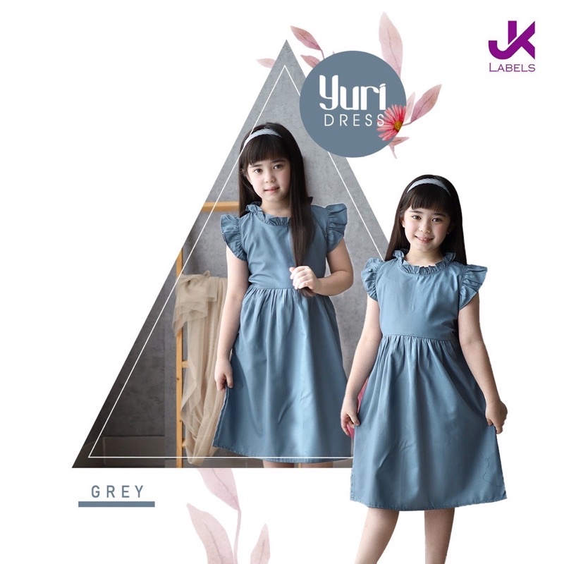 YURI DRESS - JK Labels By Kazel baby Dress Yuri - Dress anak 1-8 Tahun