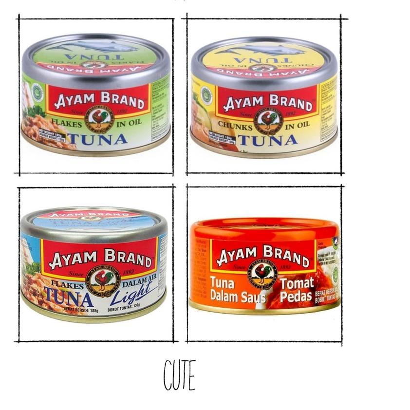 

10.10 FLASH SALE AYAM BRAND Tuna All Varian 150GR buruan