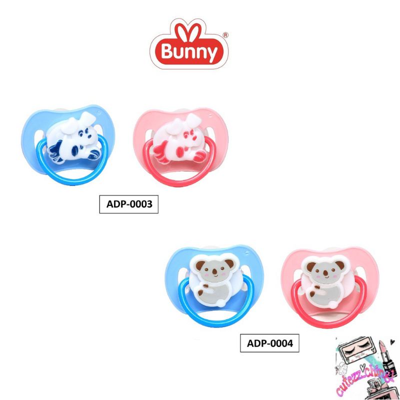 ☃️Cutezz_ching1☃️Lusty Bunny Empeng Bayi Baby Pacifier Silicone