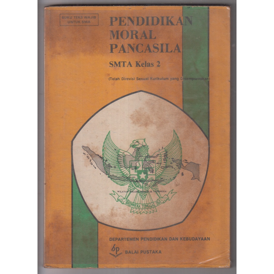 BUKU PENDIDIKAN MORAL PANCASILA SMTA KELAS 2