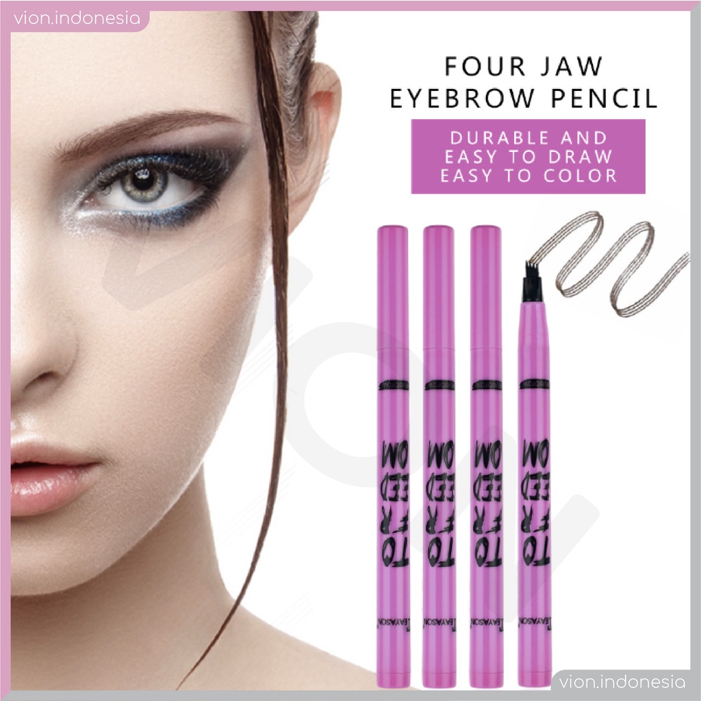 KACHI - TEAYASON Pensil Alis Tint My 4 Tip Eyebrow Pencil 4 Jaw Contouring TE010