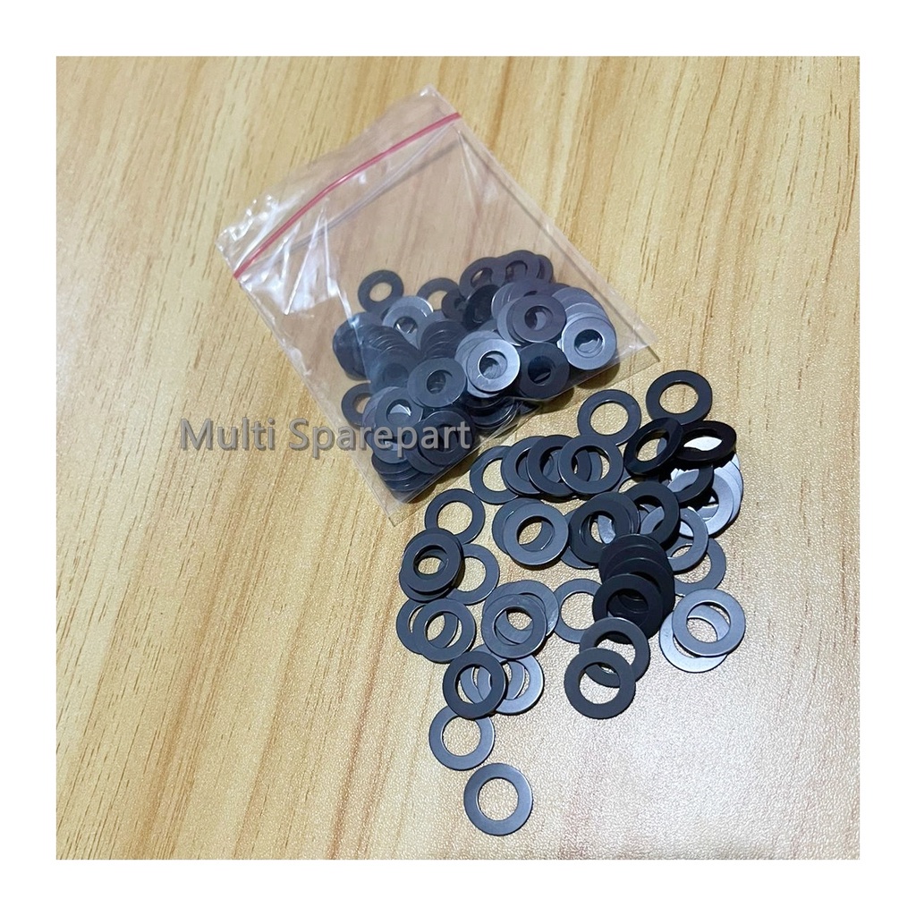 Ring As Dinamo Kipas Angin 8 MM NYLON Hitam Ring Fiber Blender 20 pcs