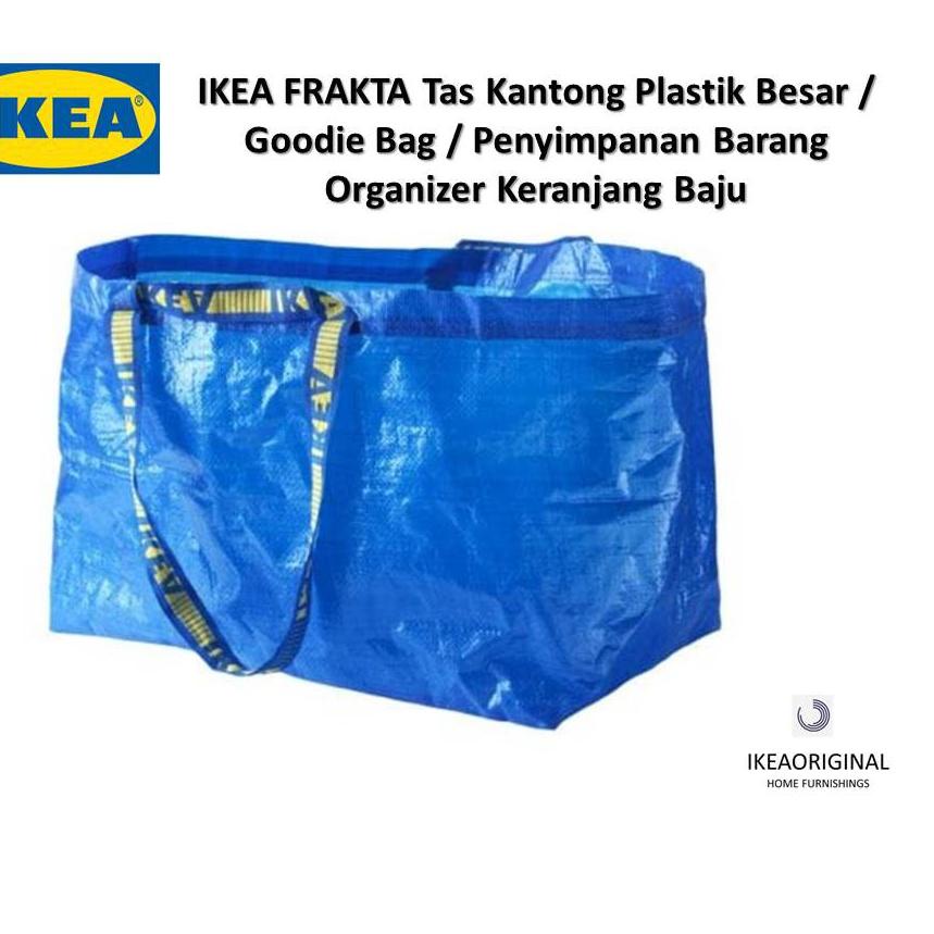 Meroket--Tas Kantong Plastik Besar / Goodie Bag / Penyimpanan Barang Organizer Keranjang Baju