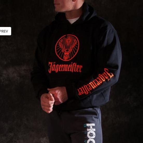 jaket hoodie sweater jagermeister